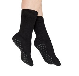 EUSANA chaussettes thermo anti-glis 44/46 1 paire