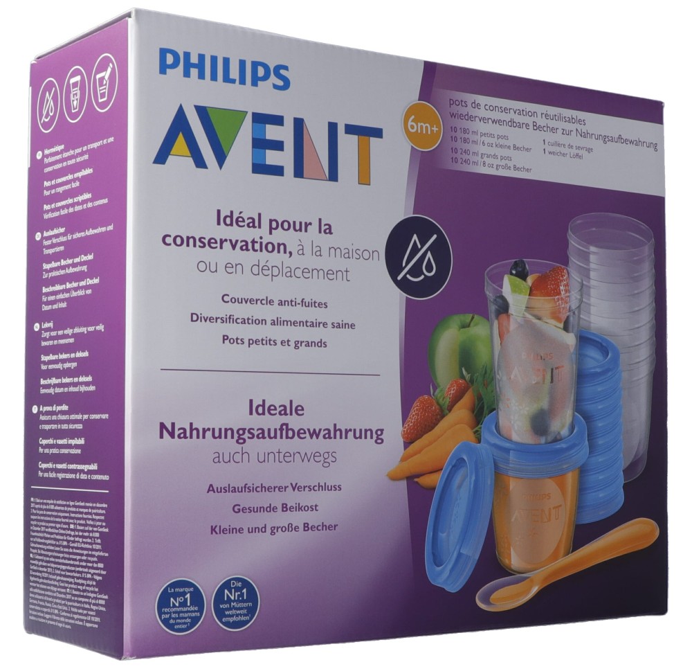 PHILIPS AVENT système conservation pour purée