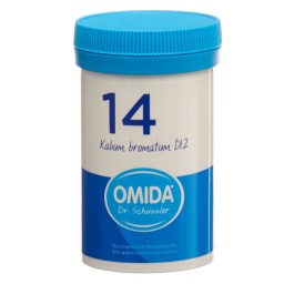 OMIDA SCHÜSSLER no14 kal brom cpr 12 D bte 100 g