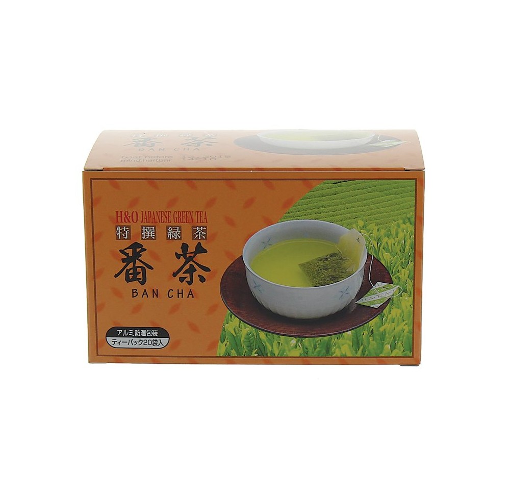 HERBORISTERIA thé vert h&o bancha sach 20 pce