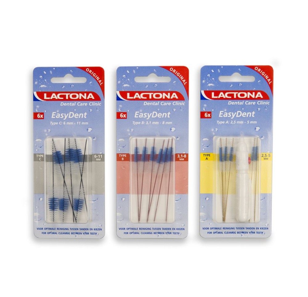 LACTONA easy dent C 6-11mm noir 6 pce
