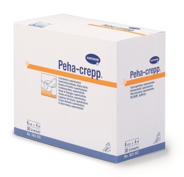PEHA CREPP bande crêpe 4mx10cm blanc 20 pce