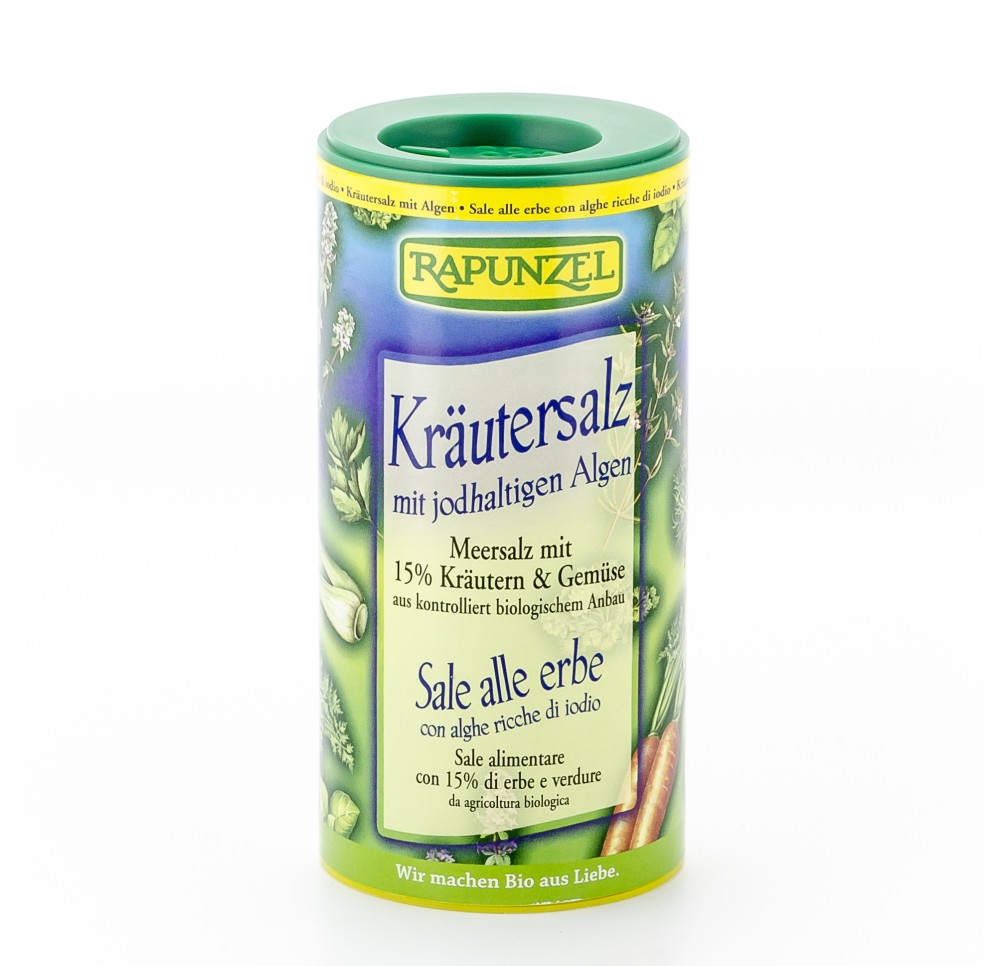 VANADIS sel marin aux herbes avec algues 125 g