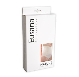 EUSANA chauffe-reins anatomique L ivoire 100% soie