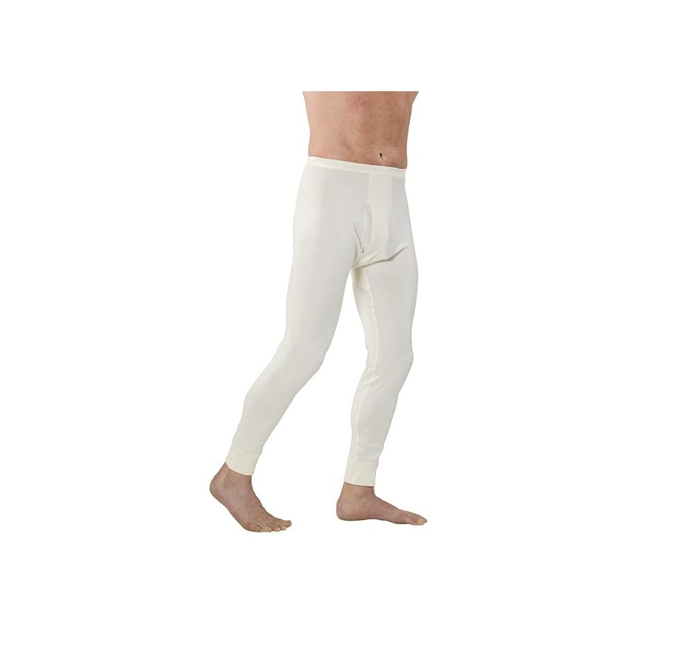 EUSANA THERMO hommes caleçon long L ivoire