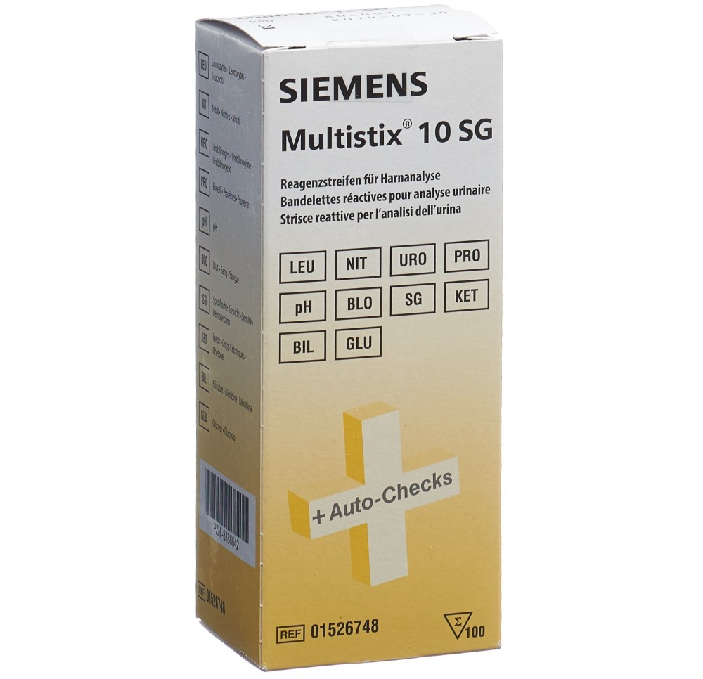 MULTISTIX 10 SG bandelettes 100 pce