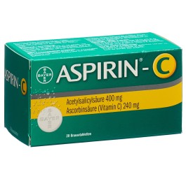 ASPIRINE C cpr eff sach 20 pce