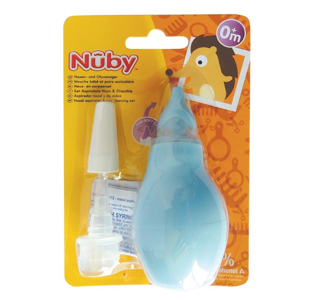 NUBY mouche-bébé poire bout soup emb oreille incl