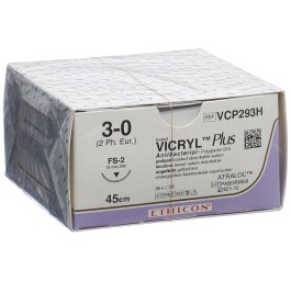 VICRYL PLUS 45cm incolore 3-0 FS-2 36 pce