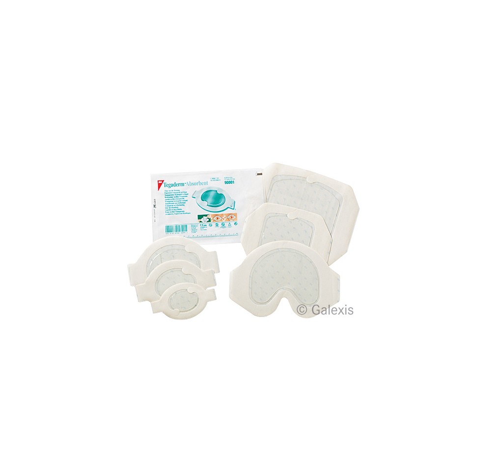 3M TEGADERM ABSORB pans vulnéra 14.2x15.8cm 5 pce