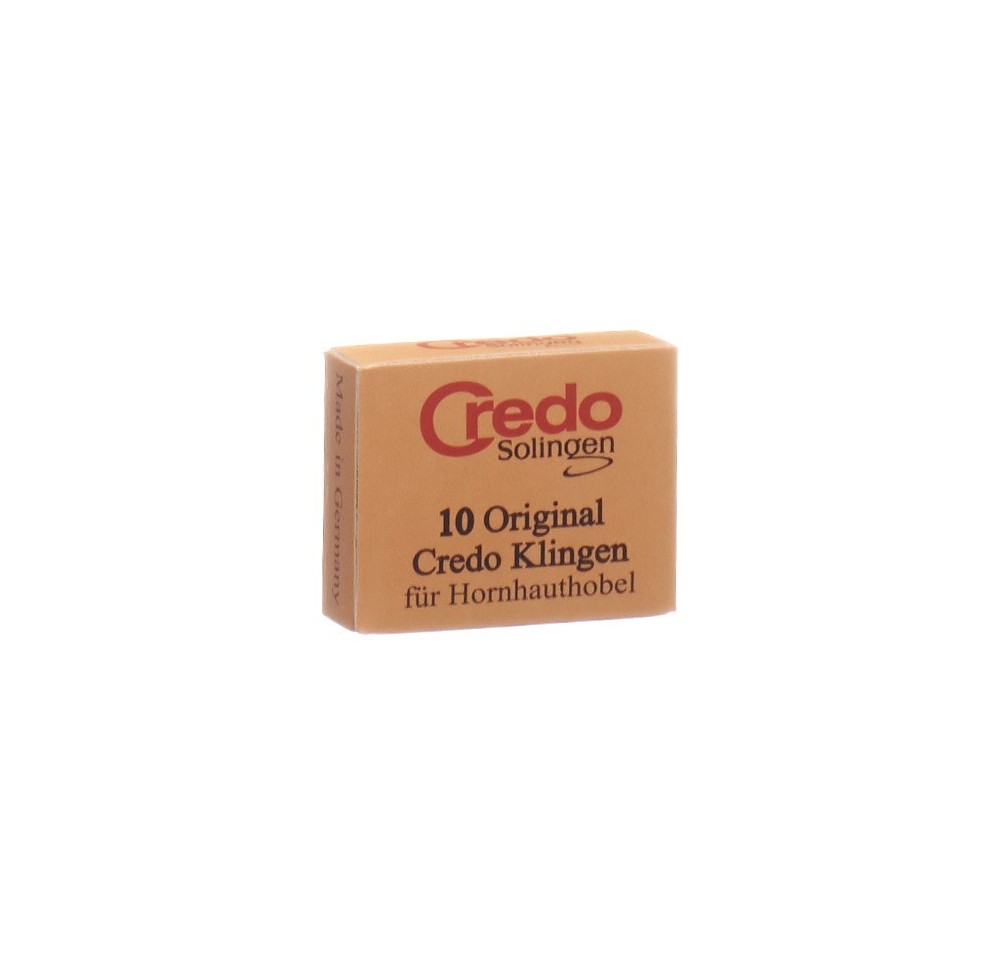 CREDO lames recharges coupe cors boîte 10 pce
