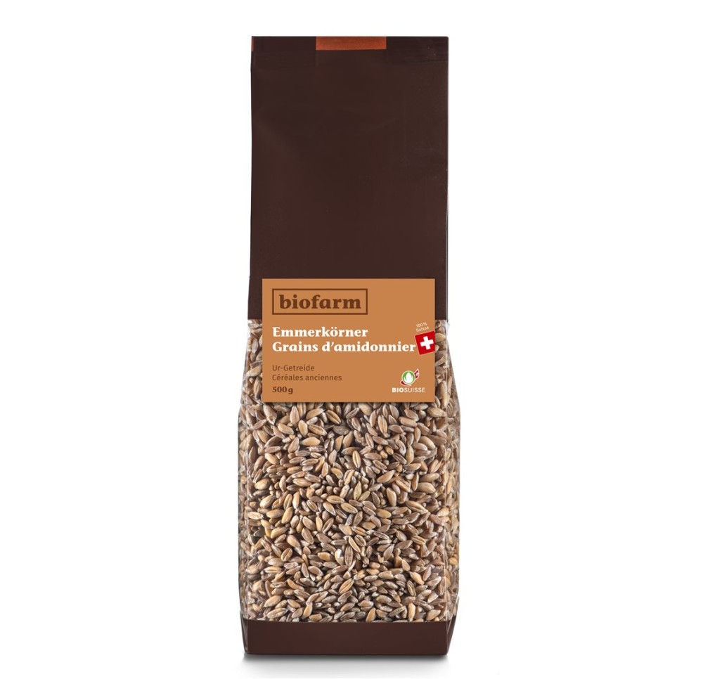 BIOFARM grains d'amidonnier bourgeon 500 g