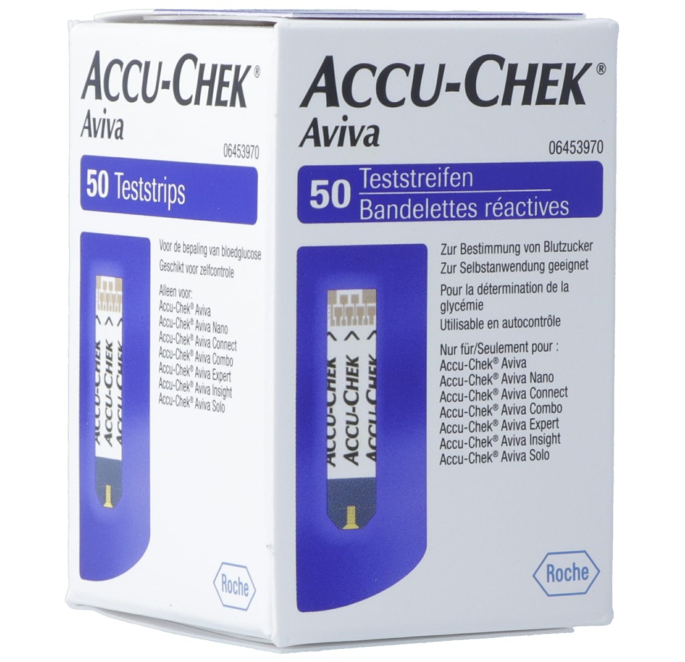 ACCU-CHEK Aviva bandelettes 50 pce