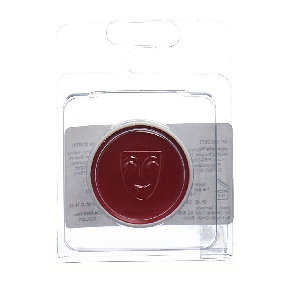 CARNEVAL COLOR Aqua palette maquil ref rouge 4 ml