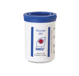 HEMOCUE microcuvette glucose 201 boîte 4 x 25 pce