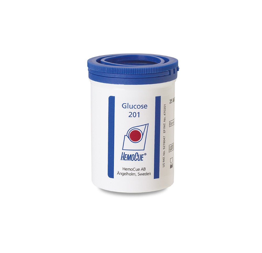 HEMOCUE microcuvette glucose 201 boîte 4 x 25 pce