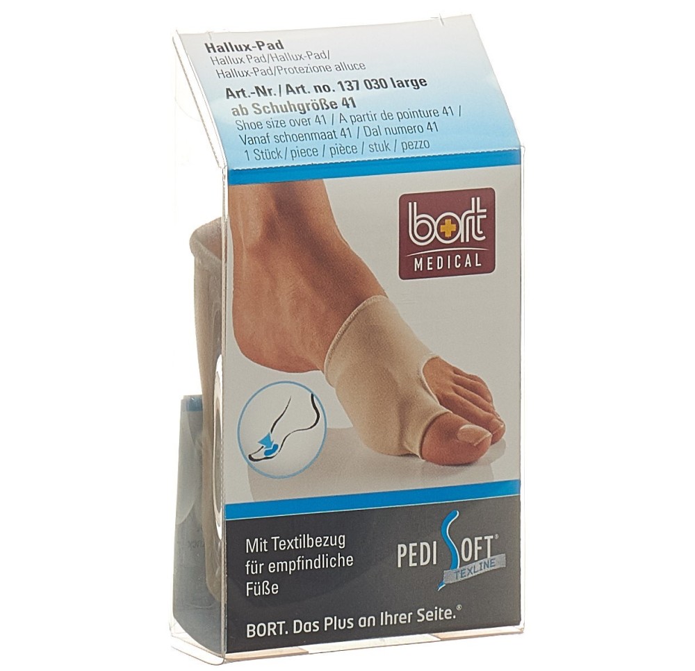 BORT PEDISOFT texline pad hallux L