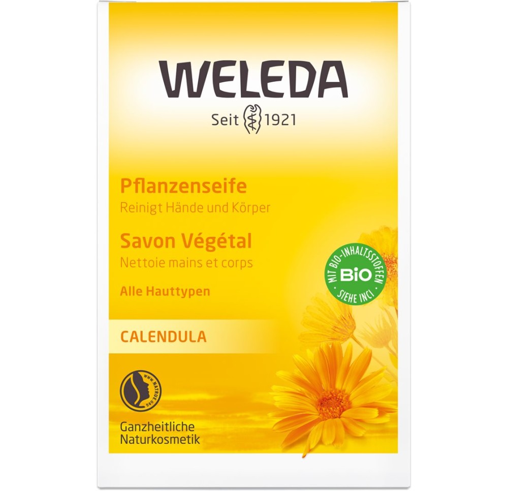 WELEDA BABY savon végétal calendula 100 g