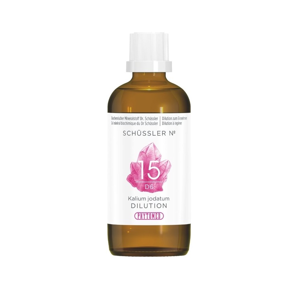 PHYTOMED SCHÜSSLER No15 kal jod dil 6 D 100 ml