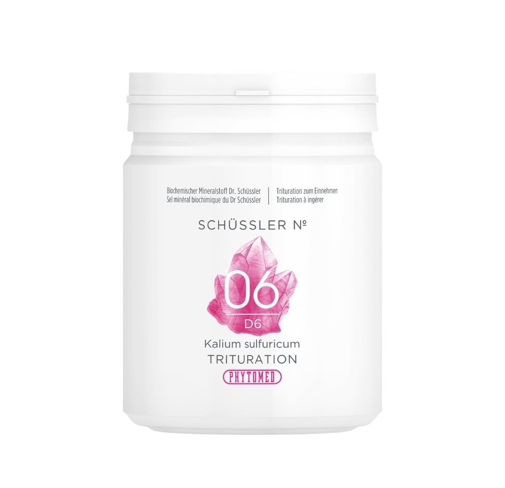 PHYTOMED SCHÜSSLER No6 trit 6 D 500 g