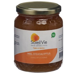 SOLEIL VIE miel d'eucalyptus bio 500 g