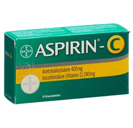 ASPIRINE C cpr eff sach 10 pce