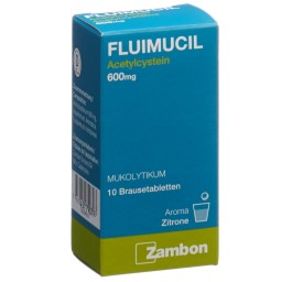 FLUIMUCIL cpr eff 600 mg adult citron 10 pce
