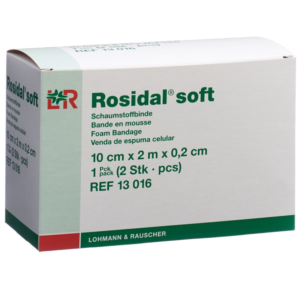 ROSIDAL soft bande mousse 2.0mx10cmx0.2cm 2 pce