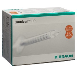 OMNICAN insuline 100 1ml 0.3x8mm G30 uniq 100 x