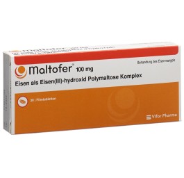 MALTOFER cpr pell 100 mg 30 pce