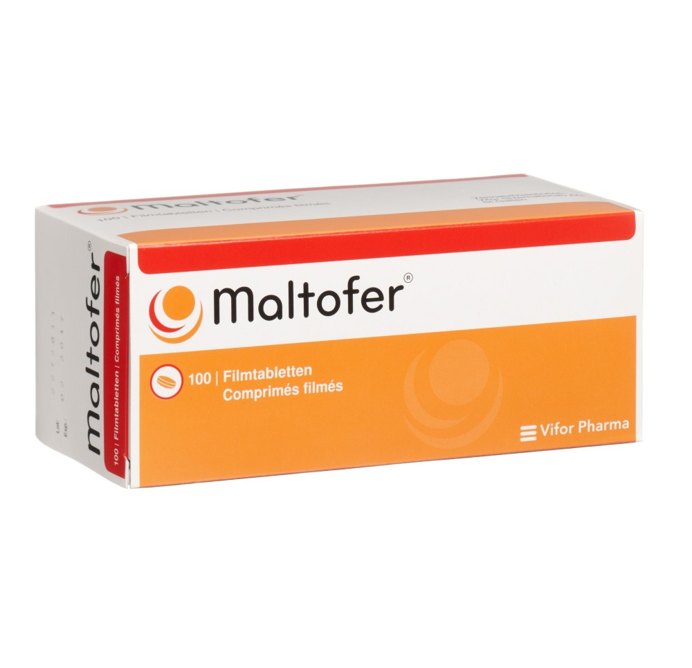 MALTOFER cpr pell 100 mg 100 pce