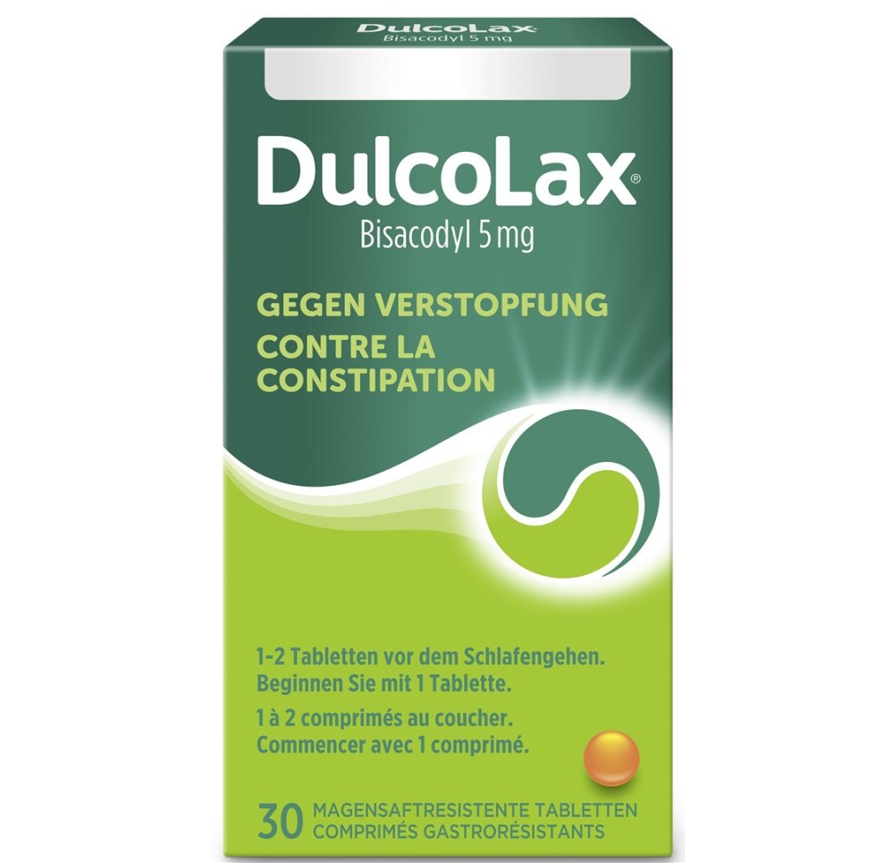 DULCOLAX Bisacodyl cpr 5 mg 30 pce