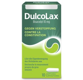 DULCOLAX Bisacodyl supp 10 mg 10 pce