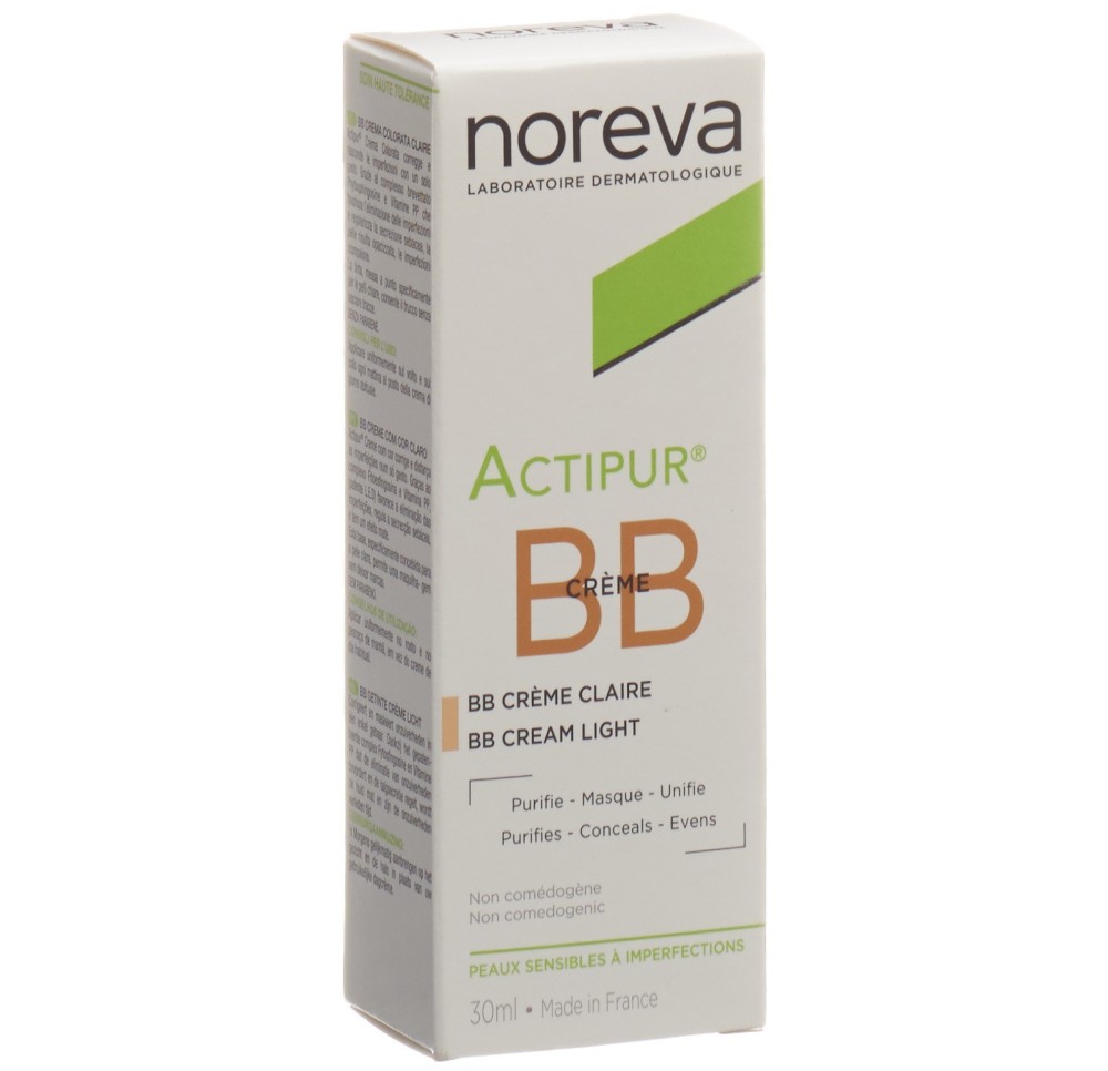 NOREVA ACTIPUR BB crème claire tb 30 ml