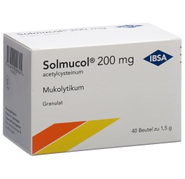 SOLMUCOL gran 200 mg s sucre 40 sach 1.5 g
