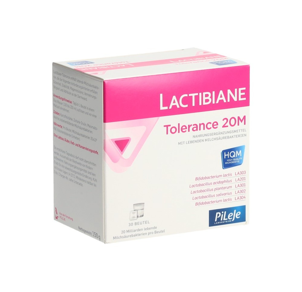 LACTIBIANE Tolérance 20M sach 30 pce