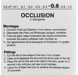 RYSER feuille d'occlusion ~0.6