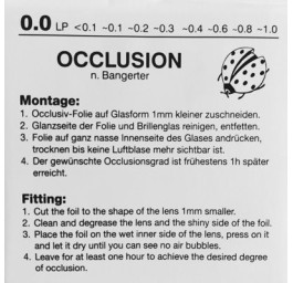 RYSER feuille d'occlusion 0.0 sujet coccinelle