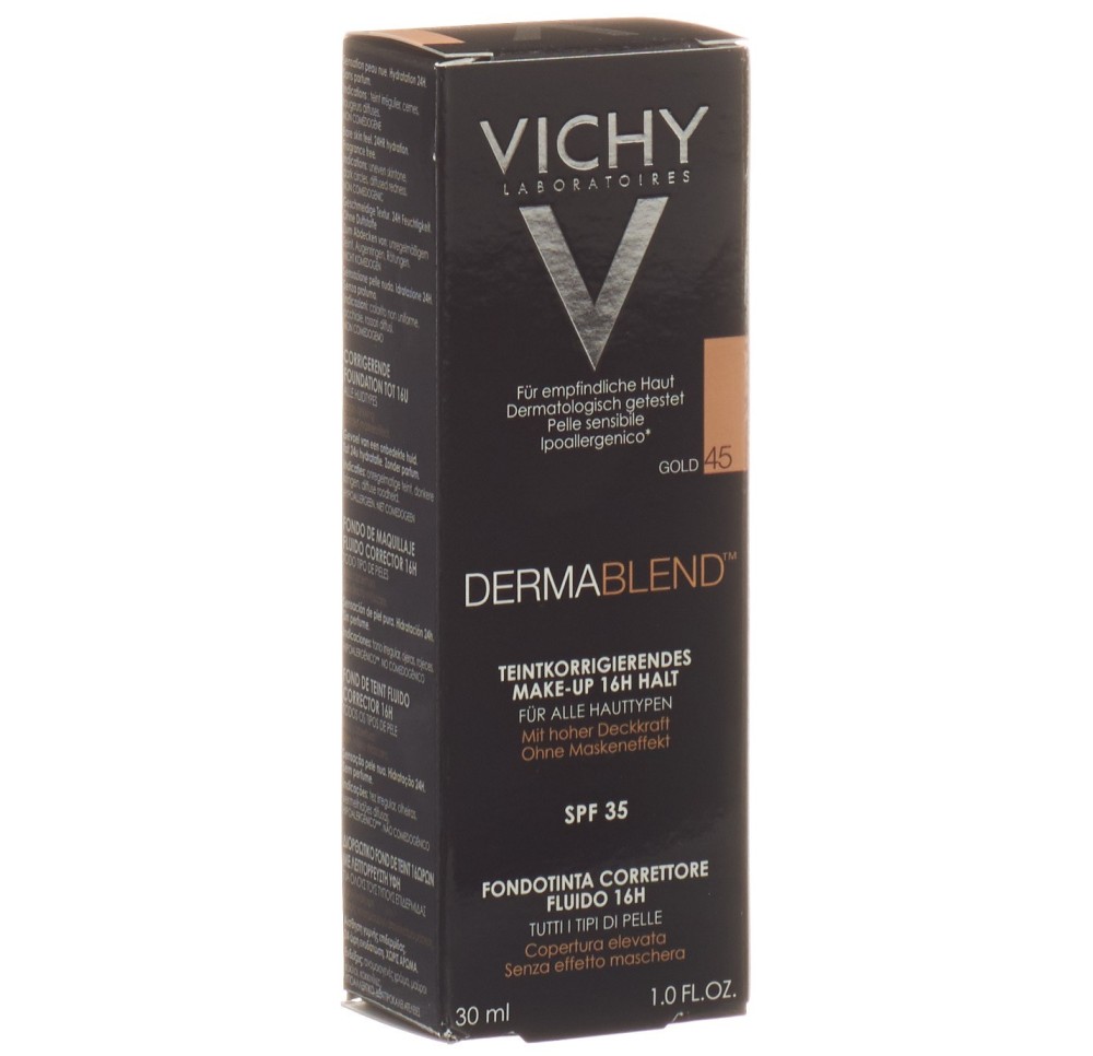 VICHY Dermablend correcteur de teint 45 gold 30 ml