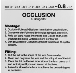 RYSER feuille d'occlusion ~0.8