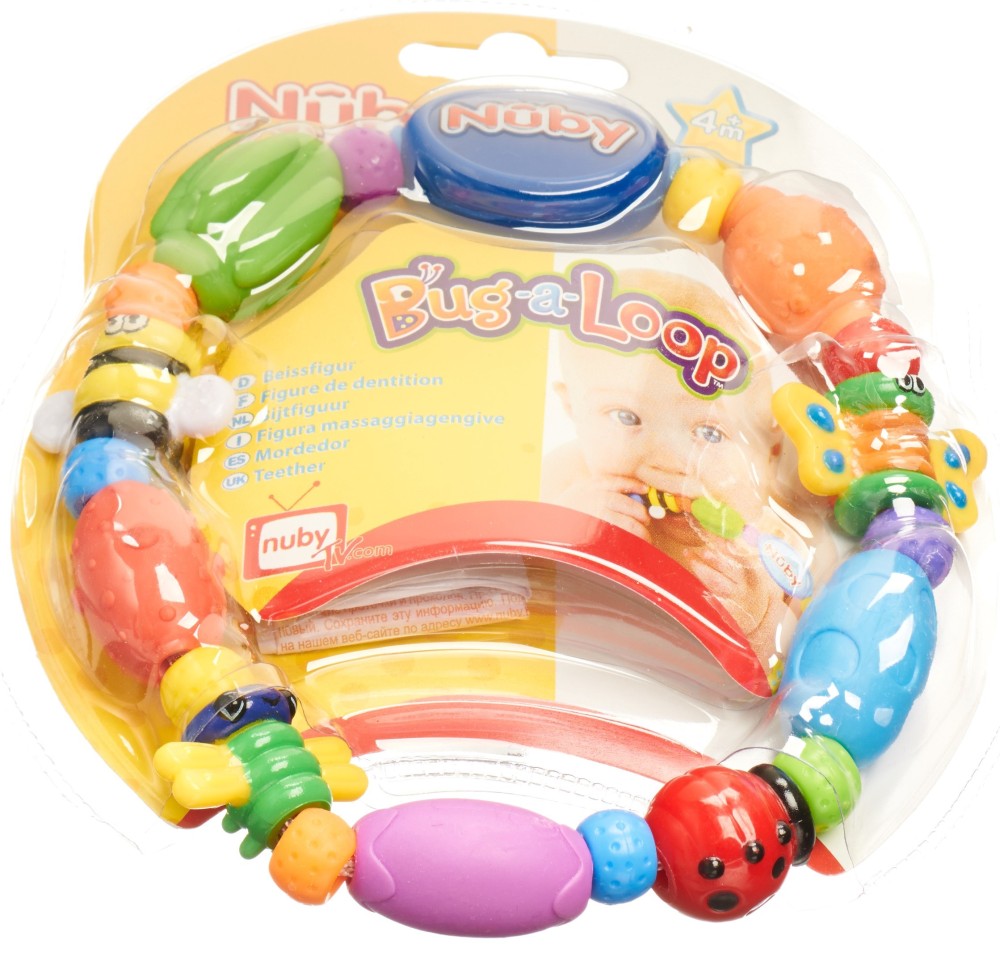 NUBY anneau dentition et préhension