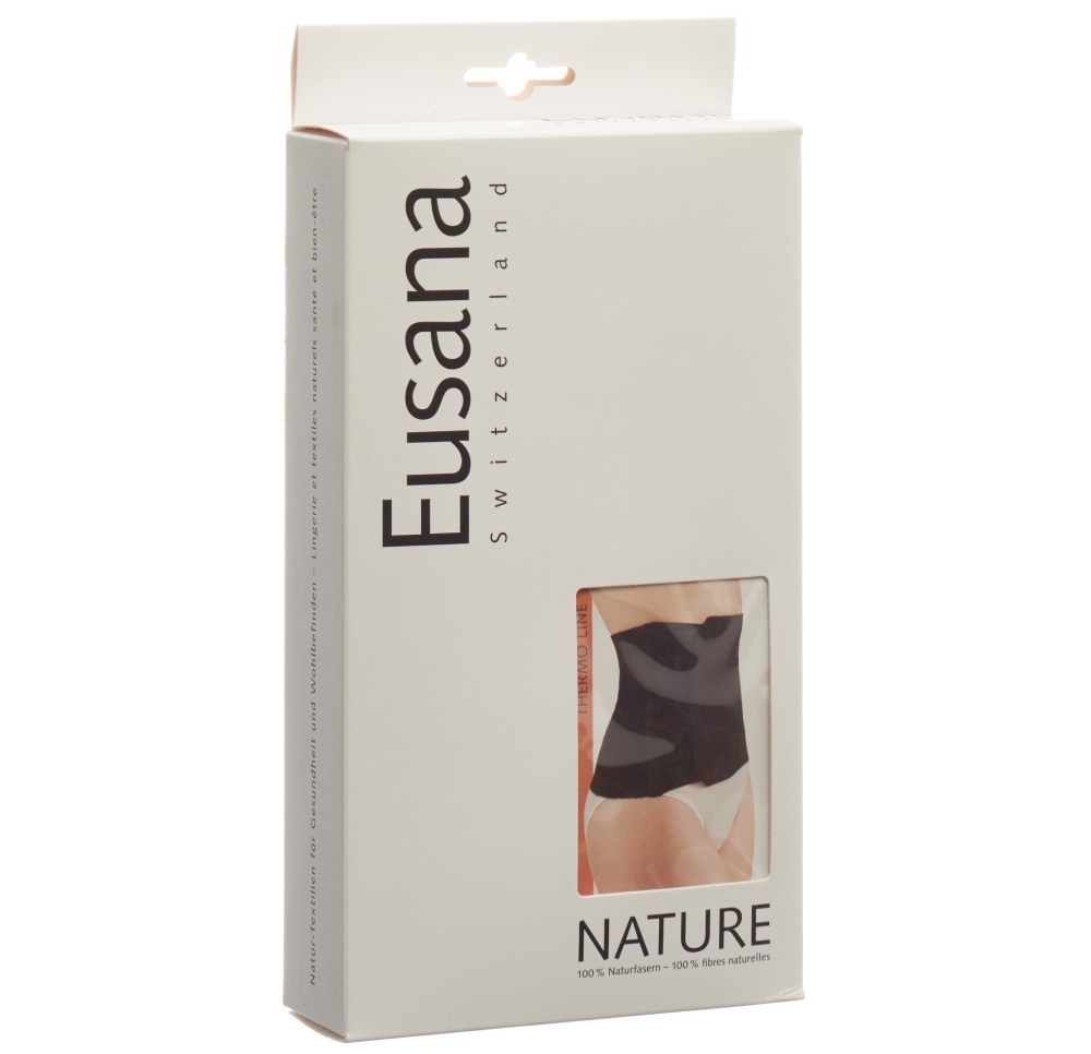 EUSANA chauffe-reins fermeture velcro S noir